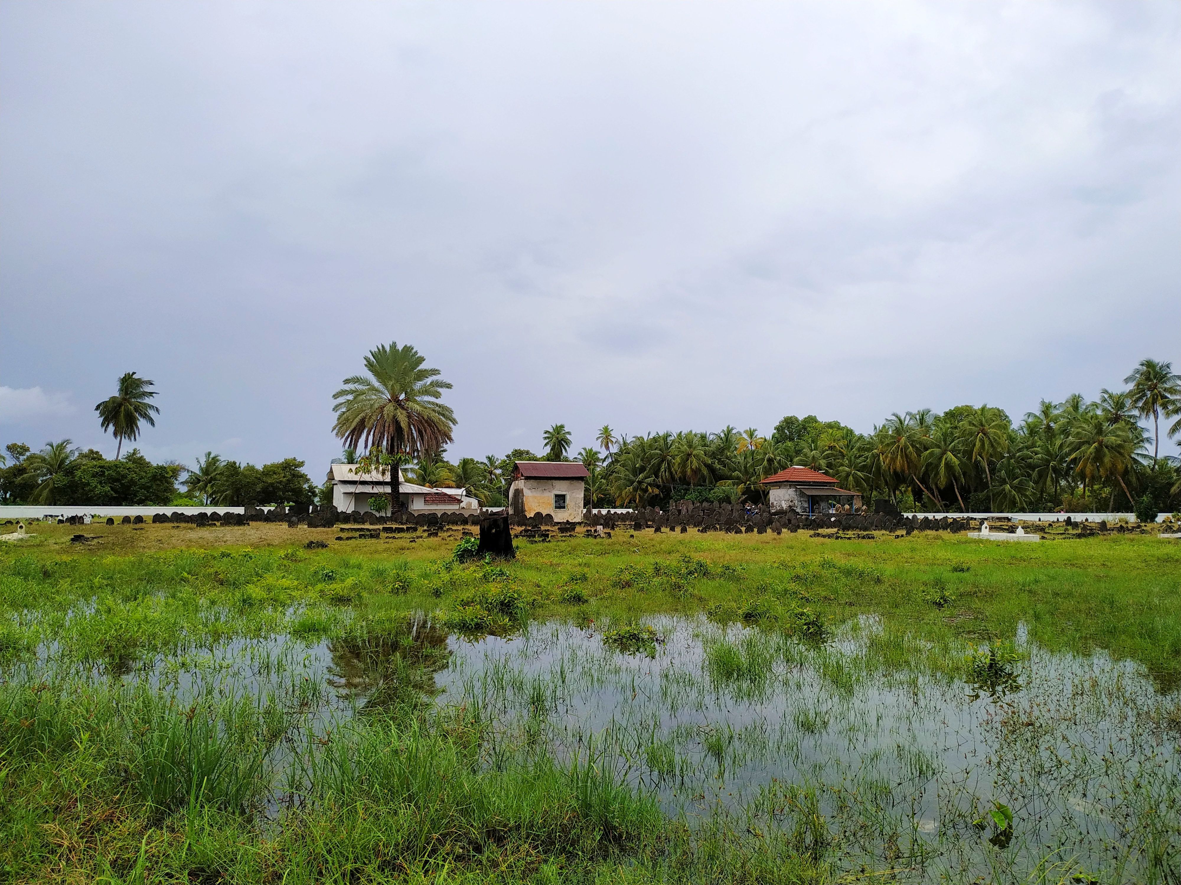 Koagannu historic cemetery coral-stone tombs